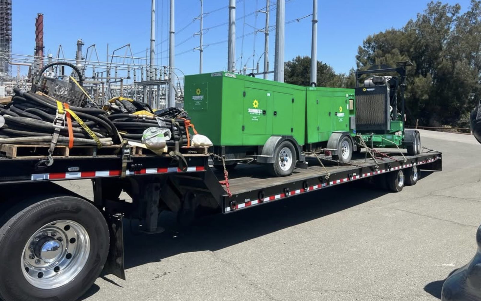 Generators and cable hauling